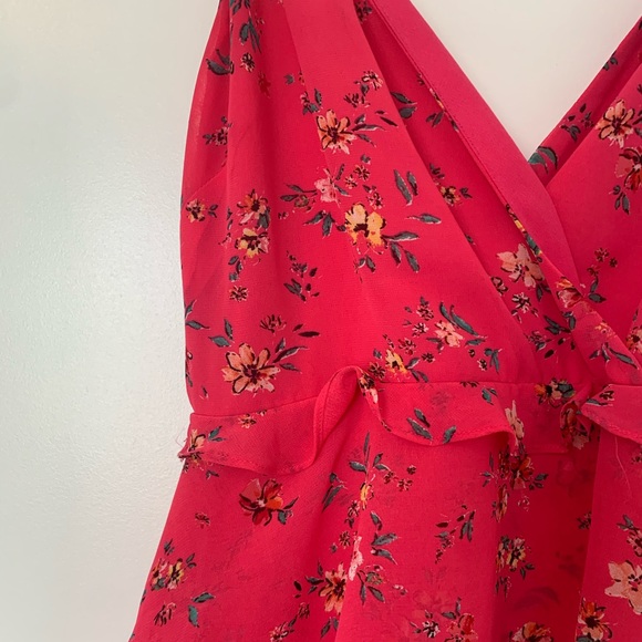 Beautiful floral pink dress - Picture 3 of 4